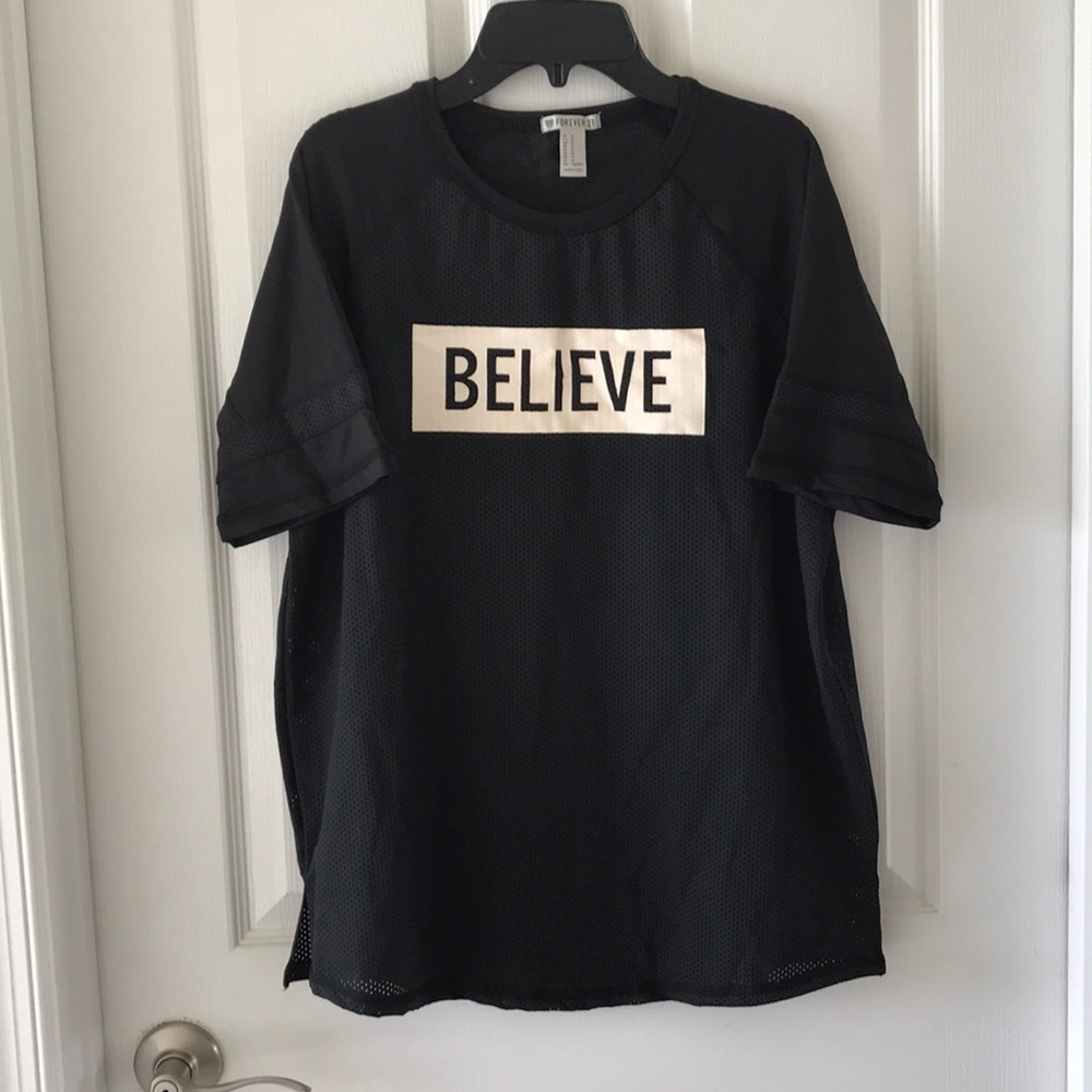 Forever 21 Activewear Mesh Tee